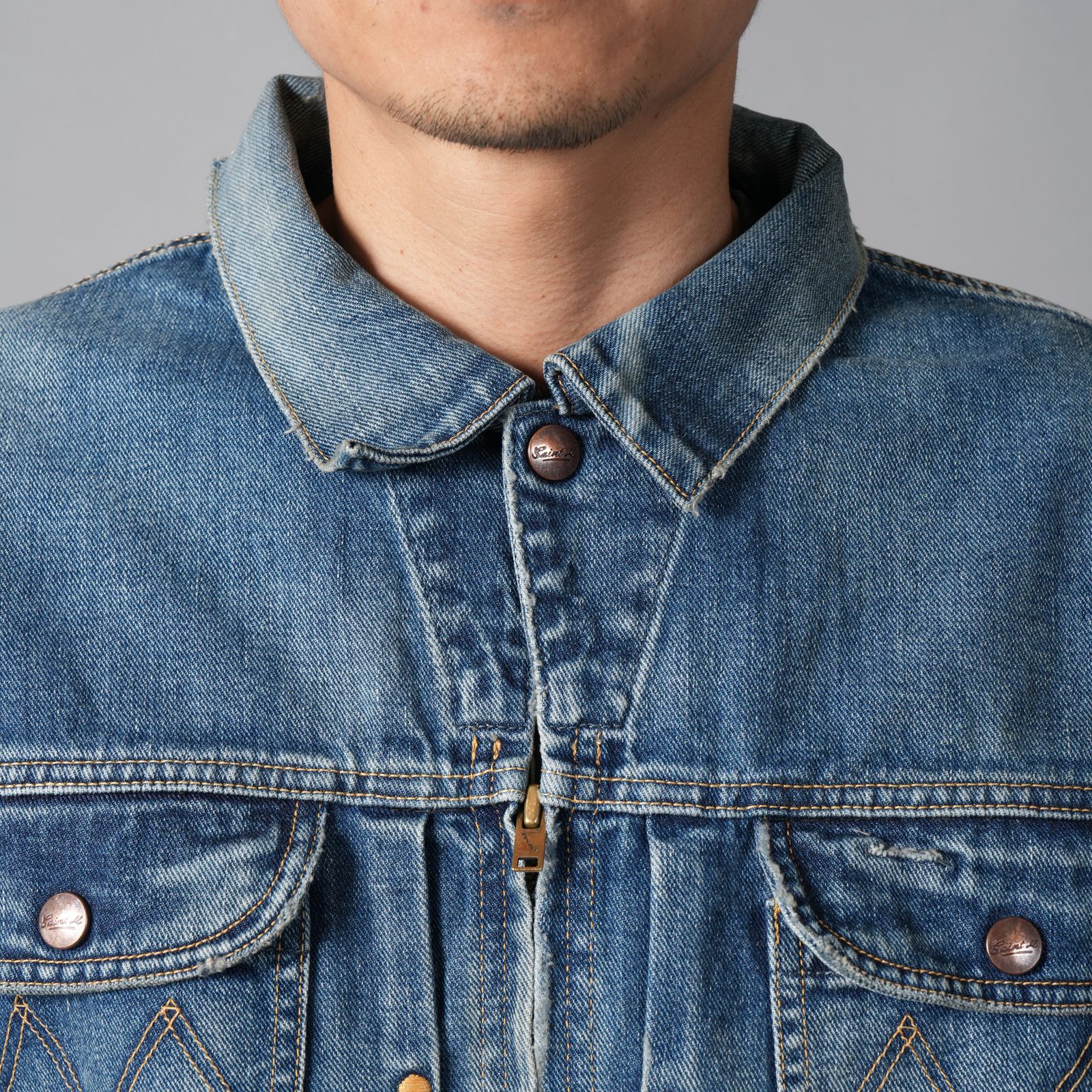 【残りわずか】SM-HR1-0000-080 / DENIM JACKET / M / BLUE / デニムジャケット (ブルー)