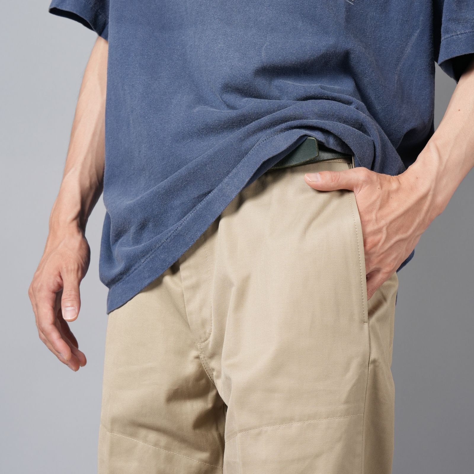 SAINT M×××××× - SM-YS1-0000-070 / WIDE PANTS / CHINO / BEIGE SAINT M×××××× - SM-YS1-0000-070 / WIDE PANTS / CHINO / BEIGE