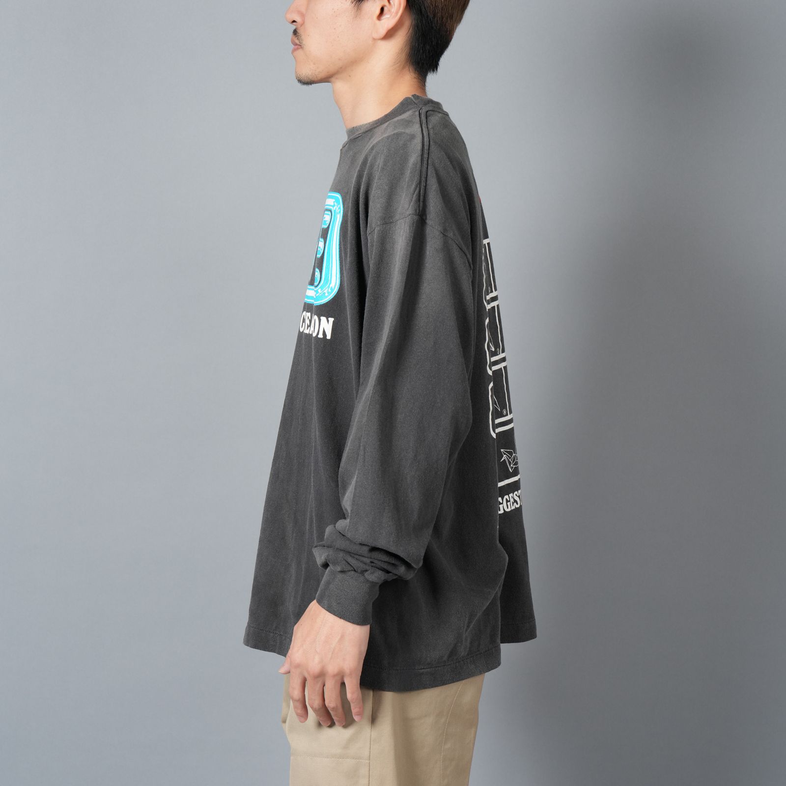 SAINT M×××××× - SM-YS1-0000-014 / LS TEE / LOVE / BLACK