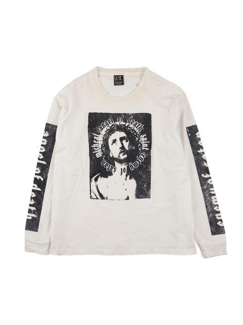ラスト1点 / SM-A20-0000-005 / LONG SLEEVE TEE / ロングスリーブTシャツ (ホワイト)