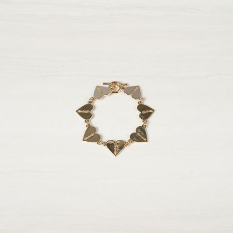 Multi Heart Razor Bracelet / ブレスレット (ゴールド) S3.5-1103 BASICKS
