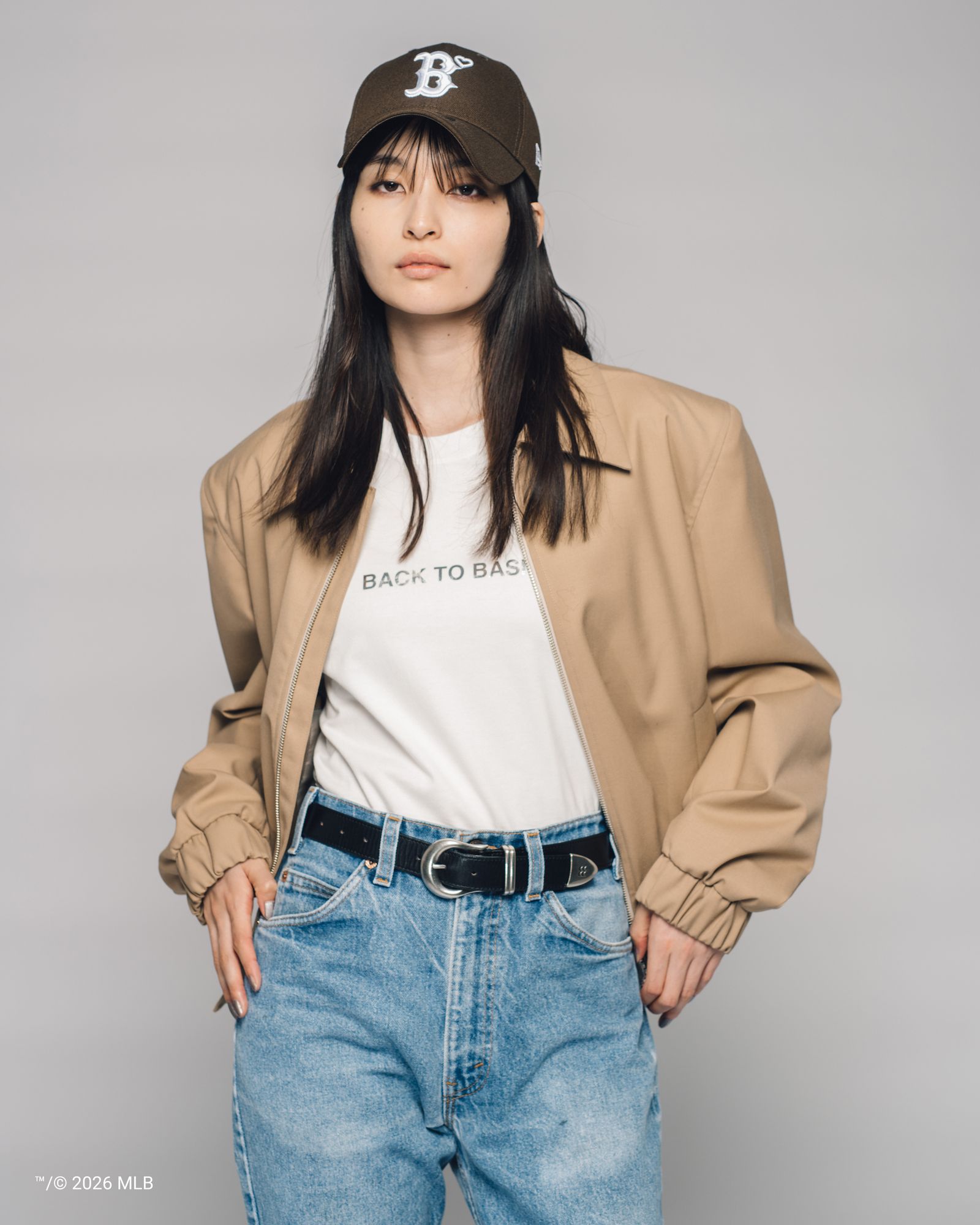 【限定】BASICKS x Newera Red Sox Cap / ベイシックス x レッドソックス (ブラウン)