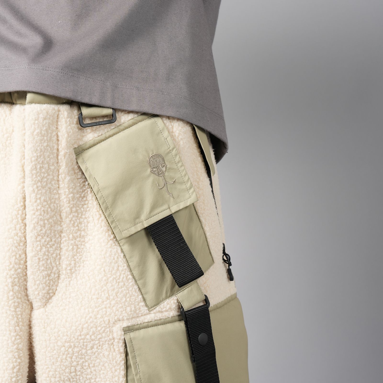【限定】WINDSTOPPER BY GORE-TEX LABS 3L x POLARTEC  COAST GUARD TROUSERS / ゴアテックス ラボ スリーレイヤー / ナイロンパンツ [防水・防風] (ベージュ)