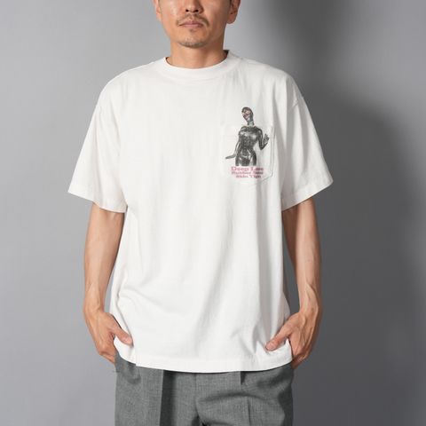 SM-MK1-0000-013 / SS T-SHIRT / POCKET / WHITE / Tシャツ (ホワイト)