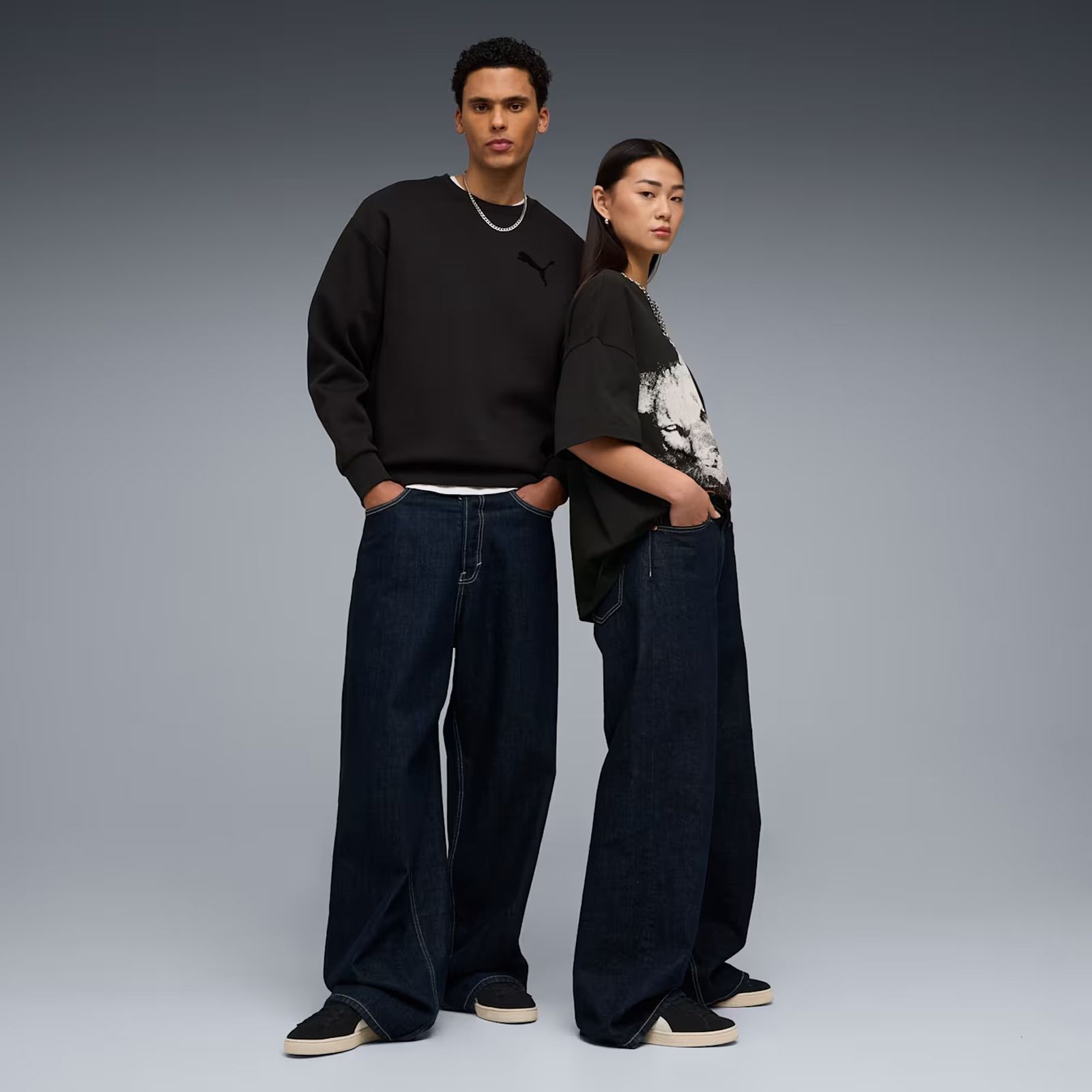 PUMA SWEDE チャールズ F ステッド / スニーカー / (プーマブラック/プーマホワイト)