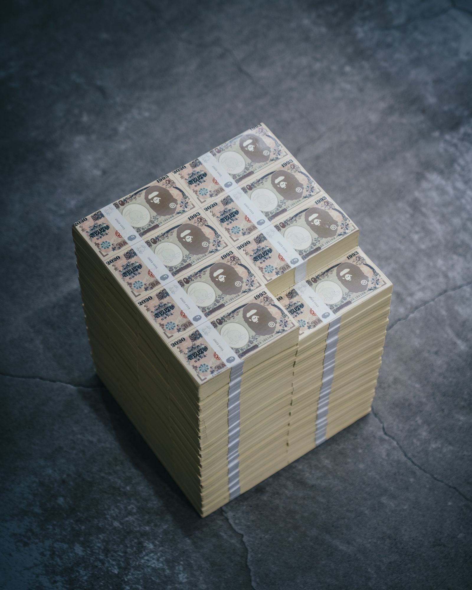 【コラボ】SM-HR-10000-C39 / BAPE_STOOL / APE / WHITE / スツール (ホワイト)