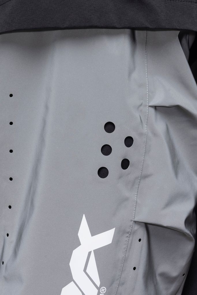 【ラスト1点】J115-GT / 3L Gore-Tex Pro Interops Jacket / work jacket / ワークジャケット / ナイロンジャケット[ゴアテックス プロ] [ワイドフィット] (ブラック/ホワイト)