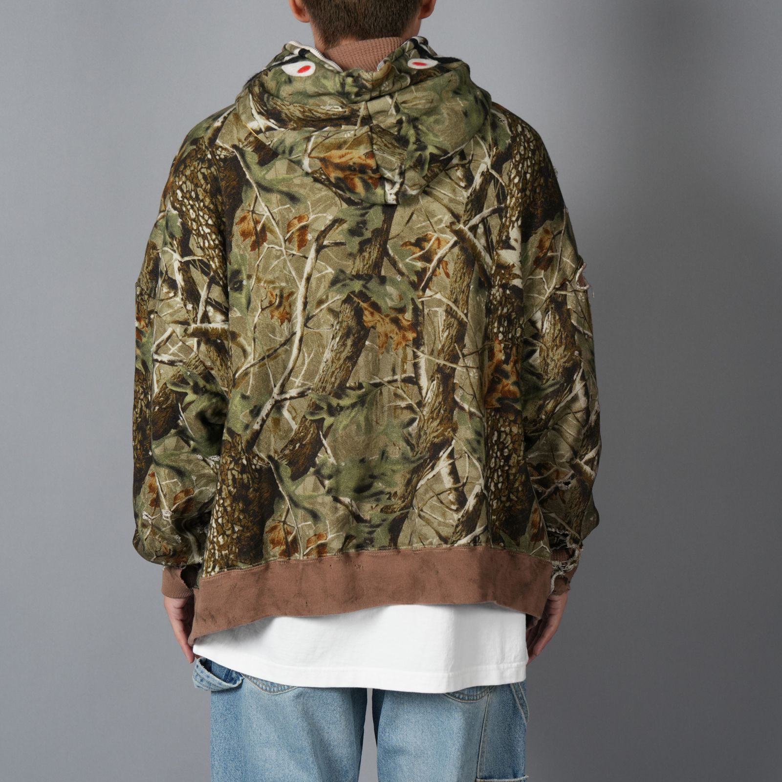 【ラスト1点】SM-HR1-0000-C38 / BAPE_ZIP HOODIE / SAHARK / CAMO / ジップフーディー (カモ)
