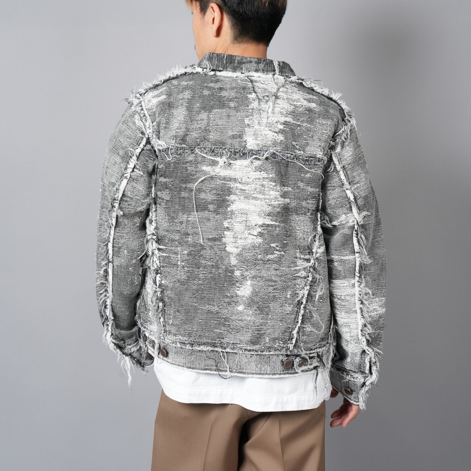 3RD TYPE denim JACKET / サードタイプ デニムジャケット (ブラックケミカル)
