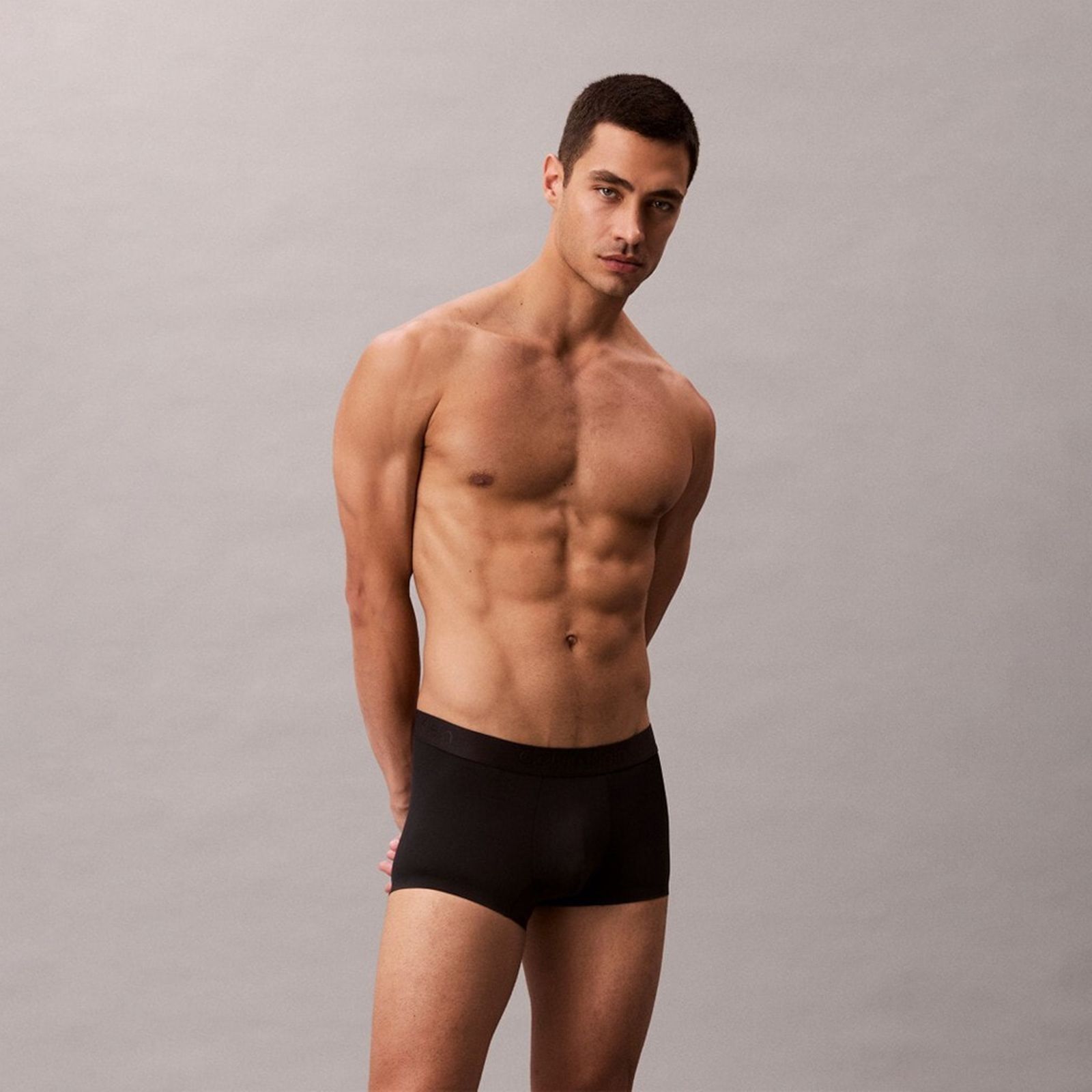 【残りわずか】LOW RISE TRUNKS / ボクサーパンツ / Ck Black Micro / ローライズトランクス (ブラック)