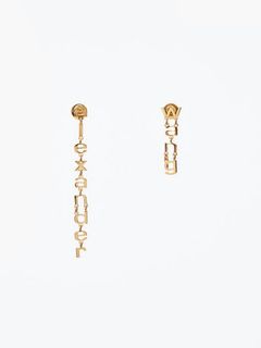 letter logo earring  / レターロゴ イヤリング (ゴールド)
