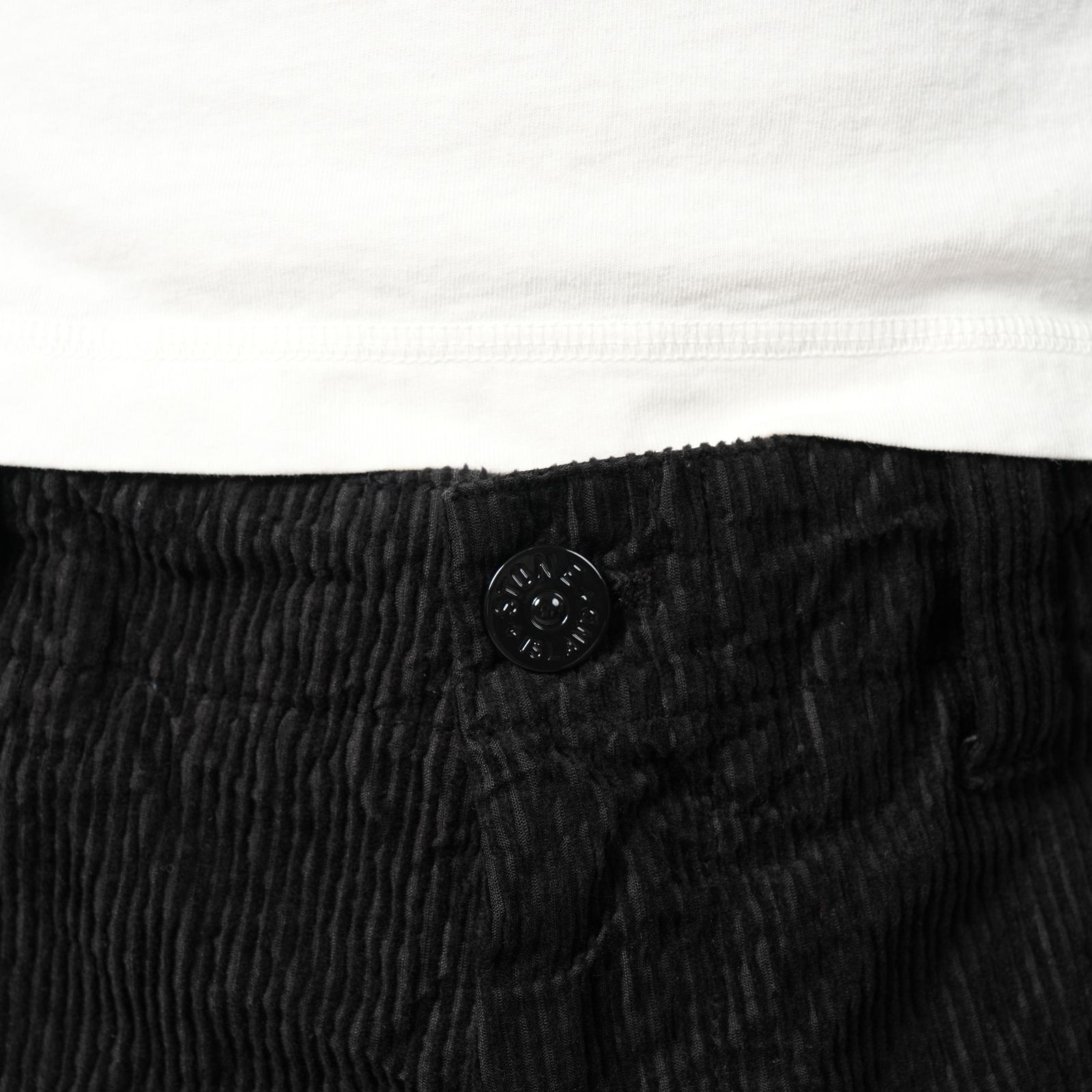 3100025 / WRINKLED CORDUROY 500-TC / コーデュロイパンツ [ルーズフィット](ブラック)