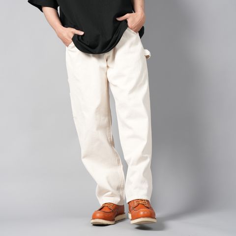 PLAIN WHITE PANTS / プレーン ホワイトパンツ / ペインターパンツ(オフホワイト) EU-YS8-0000-014 Emotionally Unavailable