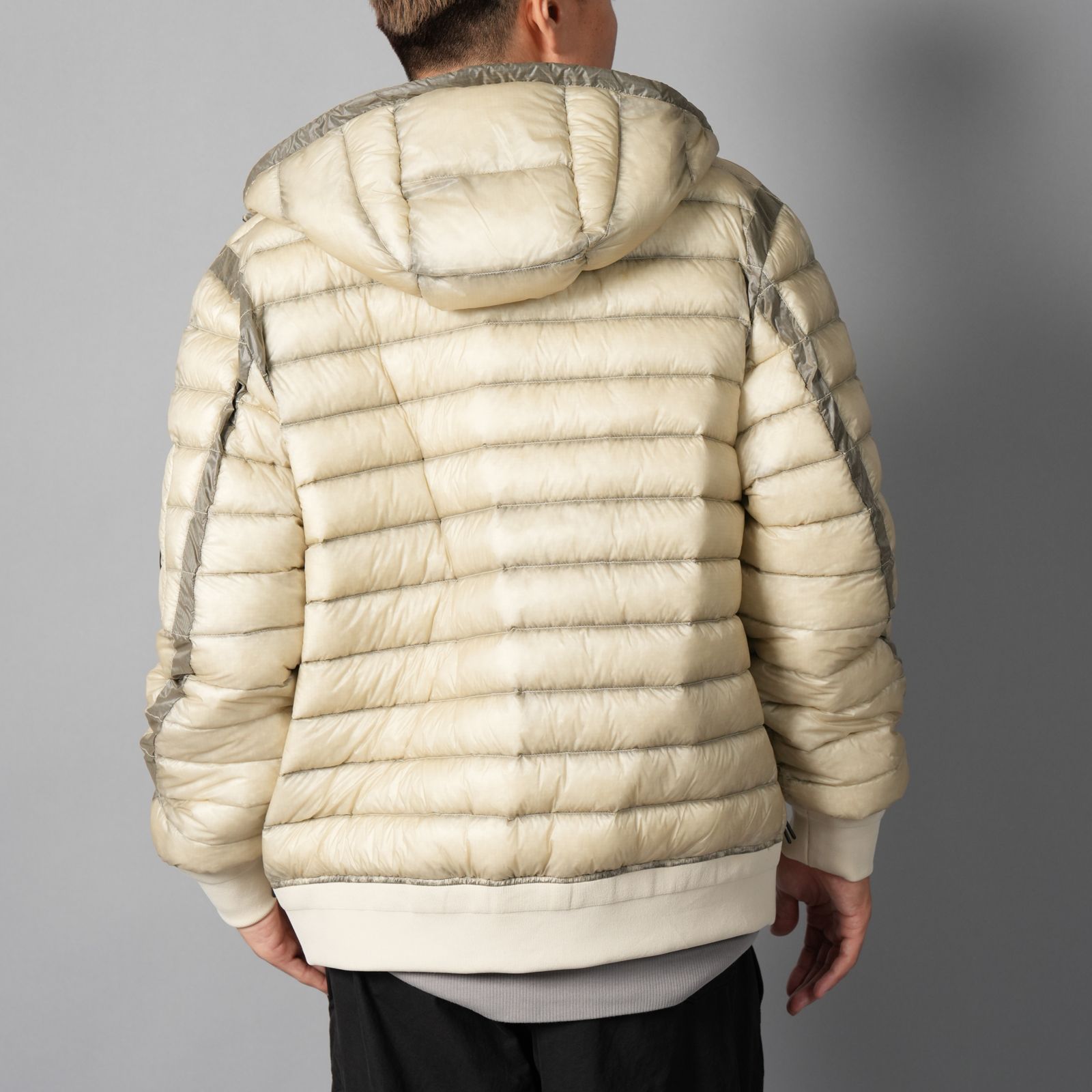 【残りわずか】D.D. Shell Hooded Lens Down Jacket / フーデッド レンズ ダウンジャケット (シルバーバーチ)