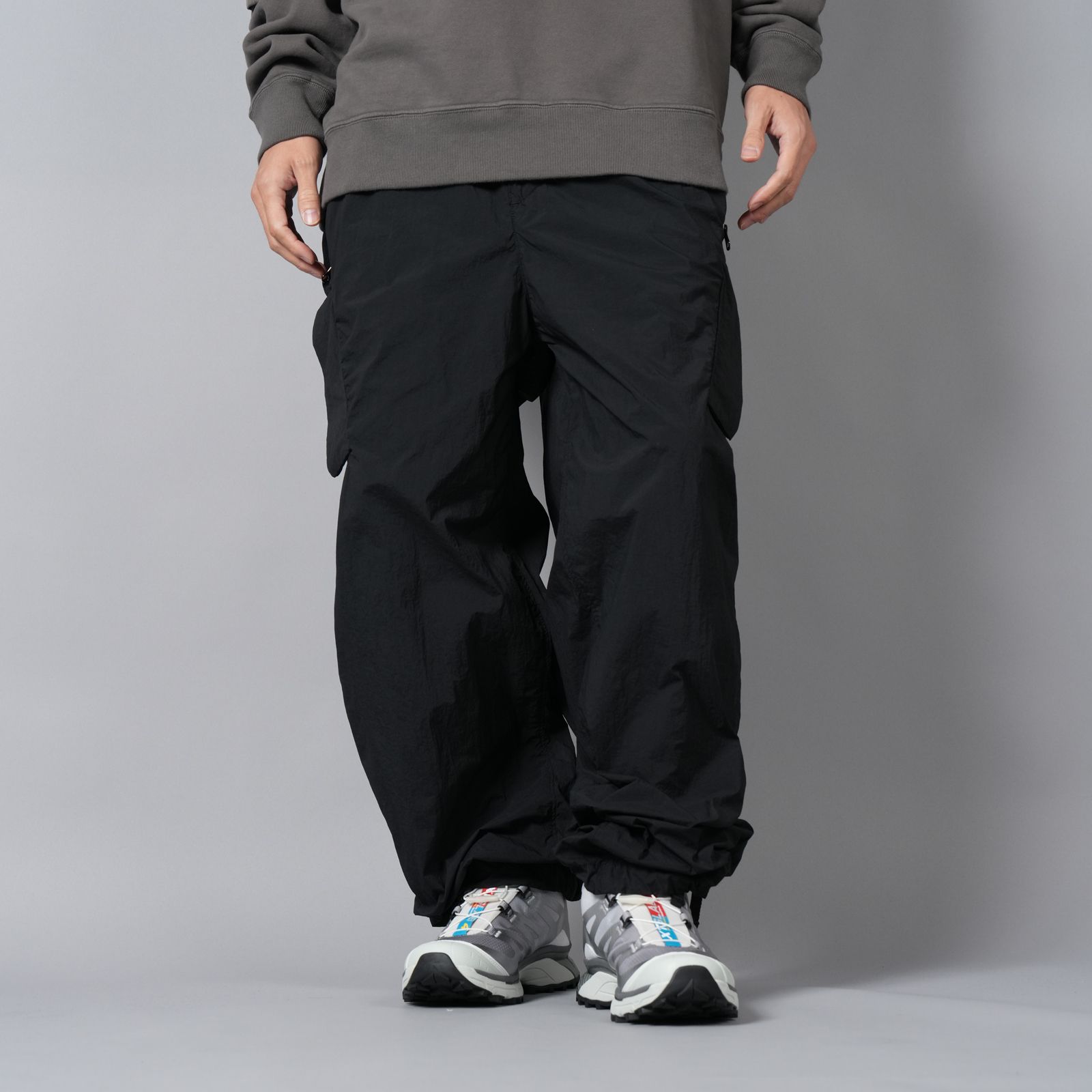 【ラスト1点】PANTALONE CARGO TASCONATO / カーゴパンツ (ブラック)