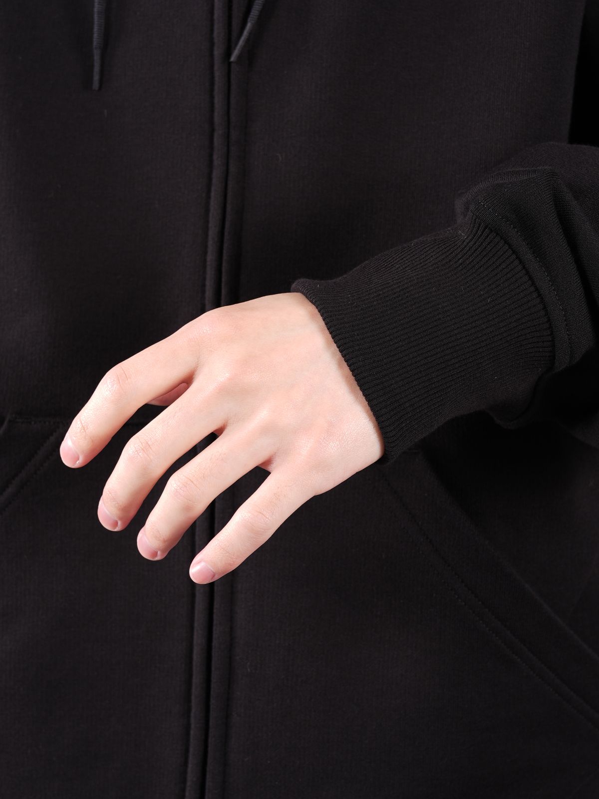 ラスト1点 / M CH1 FULL-ZIP HOODIE  / フルジップ フーディー  (ブラック)