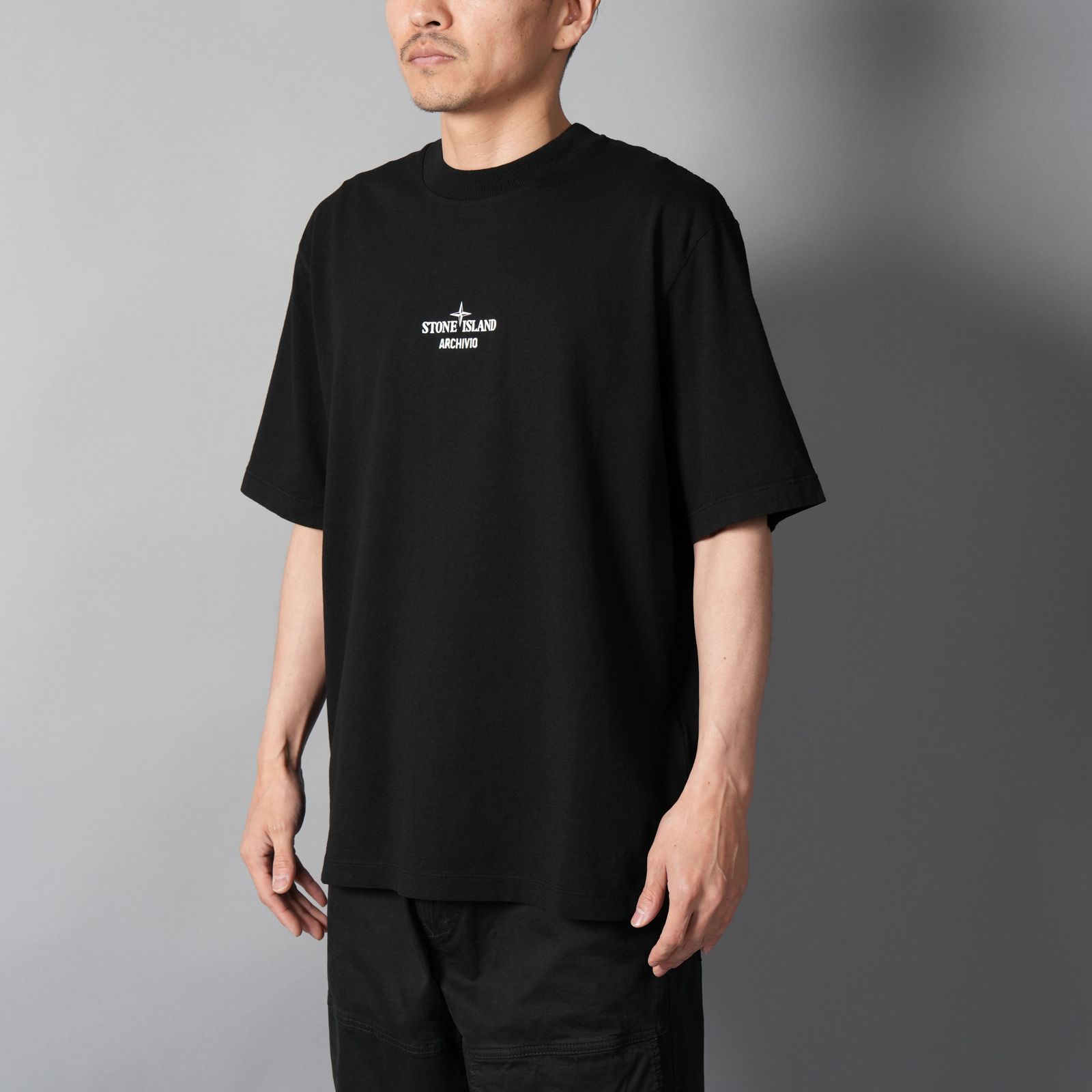 2100023 ORGANIC COTTON JERSEY / Tシャツ (ブラック)