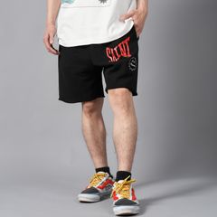 【ラスト1点】SM-YS8-0000-046 / SWEAT SHORTS / SAINT / BLACK / ハーフパンツ (ブラック)
