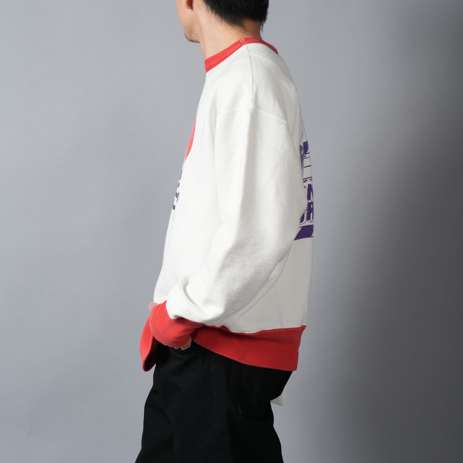 【残りわずか】SM-MK8-0000-055 / CRW NECK SWT / I LOVE SAINT / WHT / スウェット・トレーナー (ホワイト)