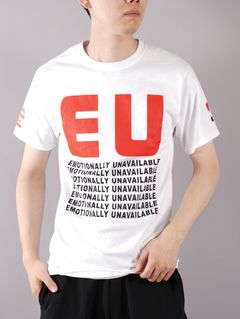 ラスト1点 / EDEU-TE-01/WHT/TEE4 / Tシャツ (ホワイト)