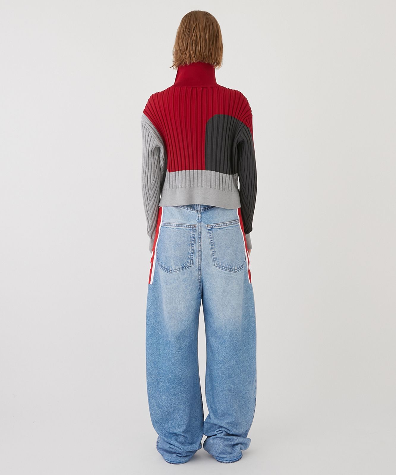 TRANS DENIM SWEAT TROUSER / トランス デニム スウェット トラウザー (インディゴ)