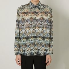 【ラスト1点】TIE DYE TULLE SHIRTS / タイダイ チュールシャツ (イエロー)