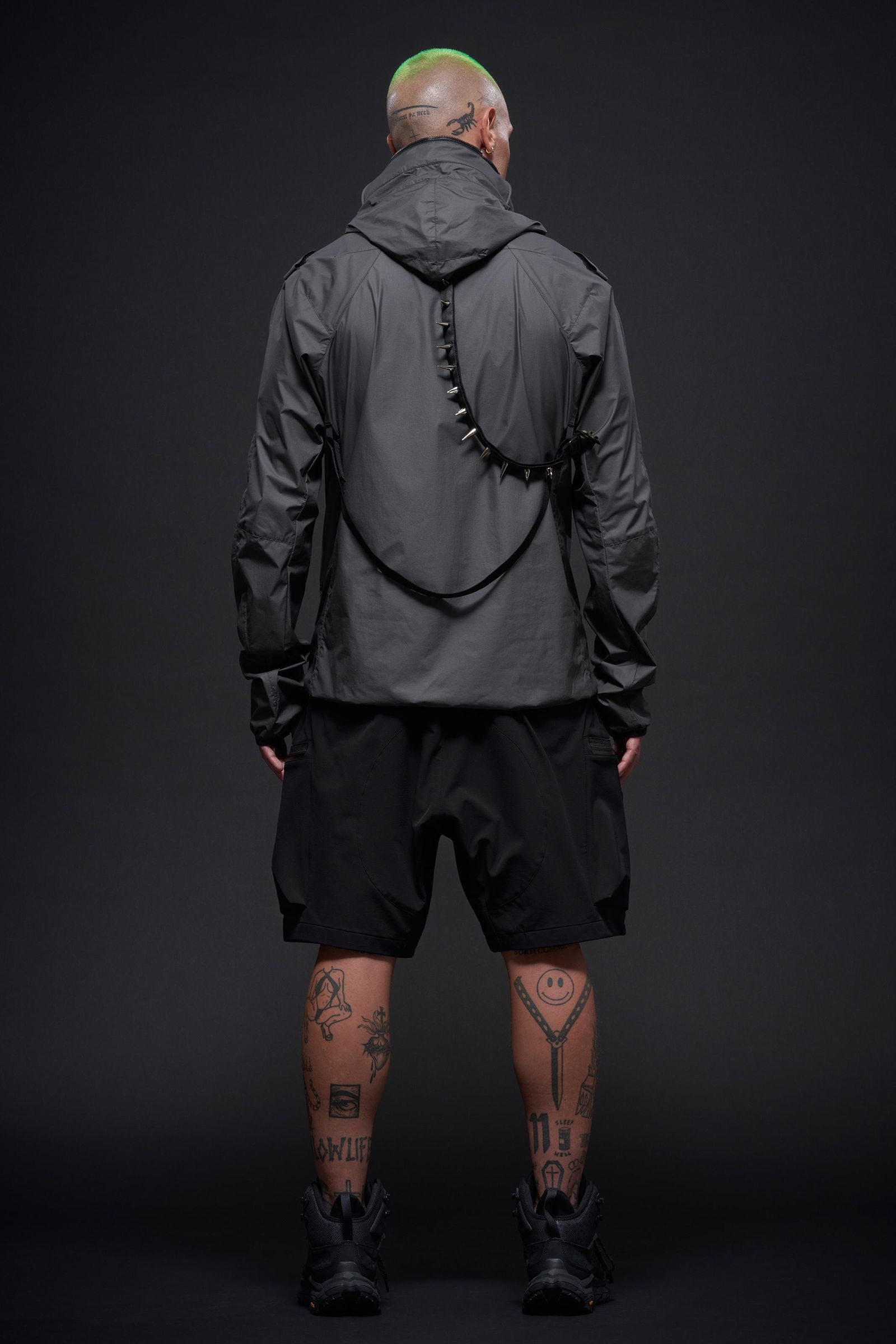 【ラスト1点】SP57-DS / schoeller® Dryskin™ Cargo Short Pant / カーゴショートパンツ / パンツ [Wide Fit] (ブラック)