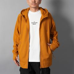 Diagonal Raised Fleece Goggle Zip Sweatshirt / ジップフーディー (バック・ソーン・ブラウン)