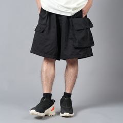 【ラスト1点】NYLON TWILL SHORT / ナイロンツイールショーツ / パンツ (ブラック)