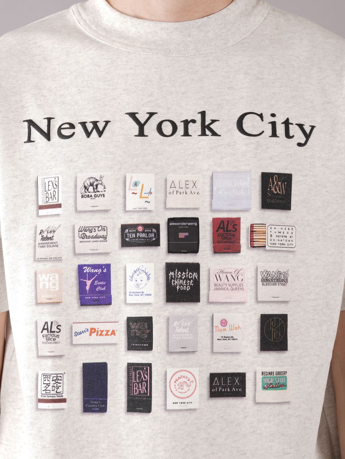 【ラスト1点】MATCHBOOK GRAPHOC TEE / マッチボックス グラフィック Tシャツ / ヘザグレー