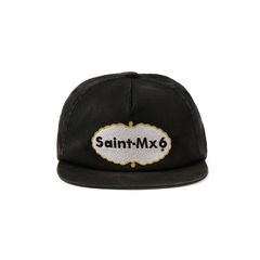 【ラスト1点】SM-HR8-0000-075 / 5PANEL CAP / EAT ME / キャップ (ブラック)