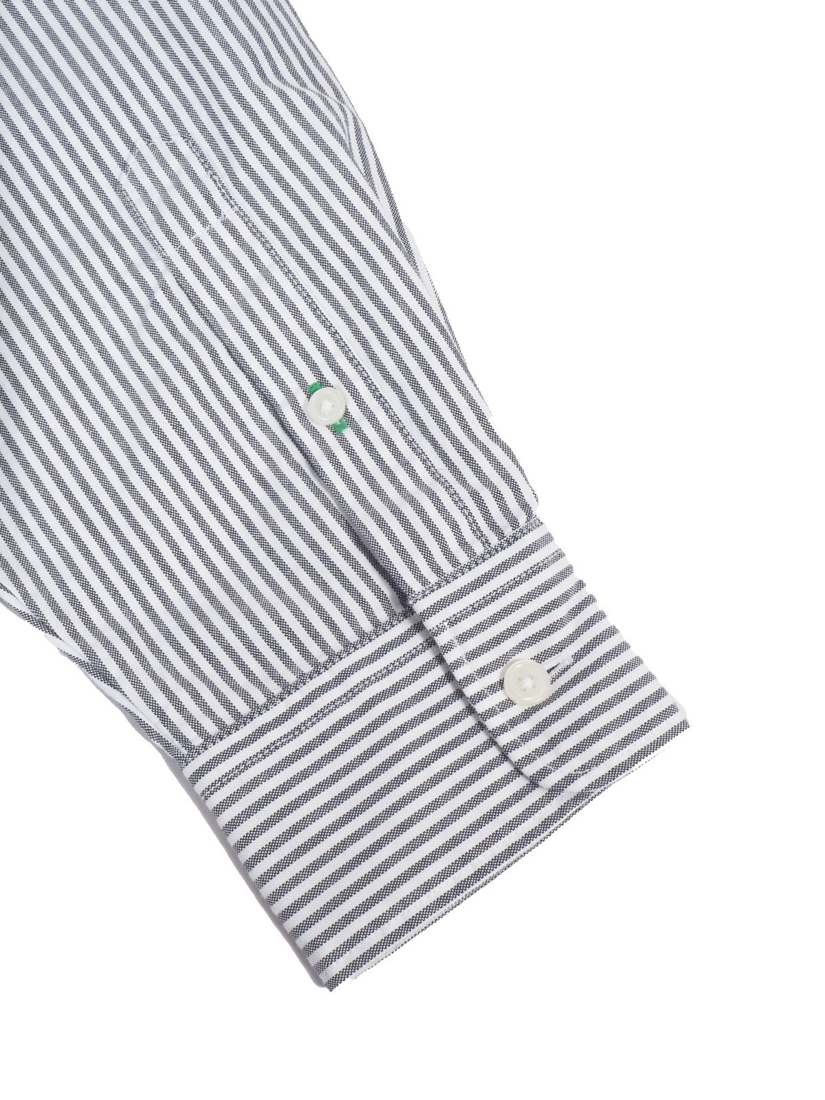 【ラスト1点】 HC Archive Fit Overprint Shirt / ヒルフィガーコレクション アーカイブ フィット オーバープリントシャツ (ブラック))
