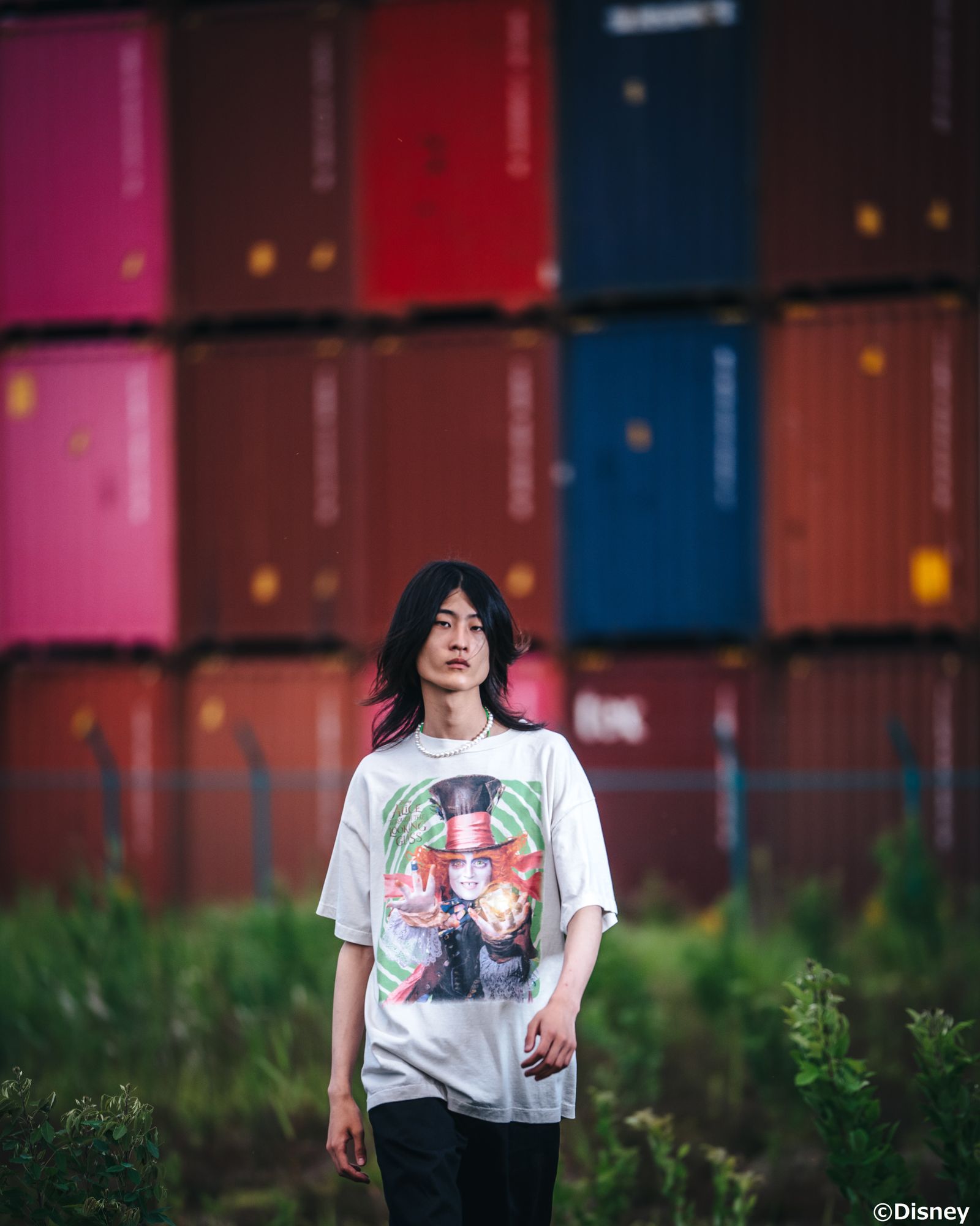 SAINT M×××××× - 【限定】SM-A23-0000-C25 / DSNY_SS TEE / MAD HATTER 