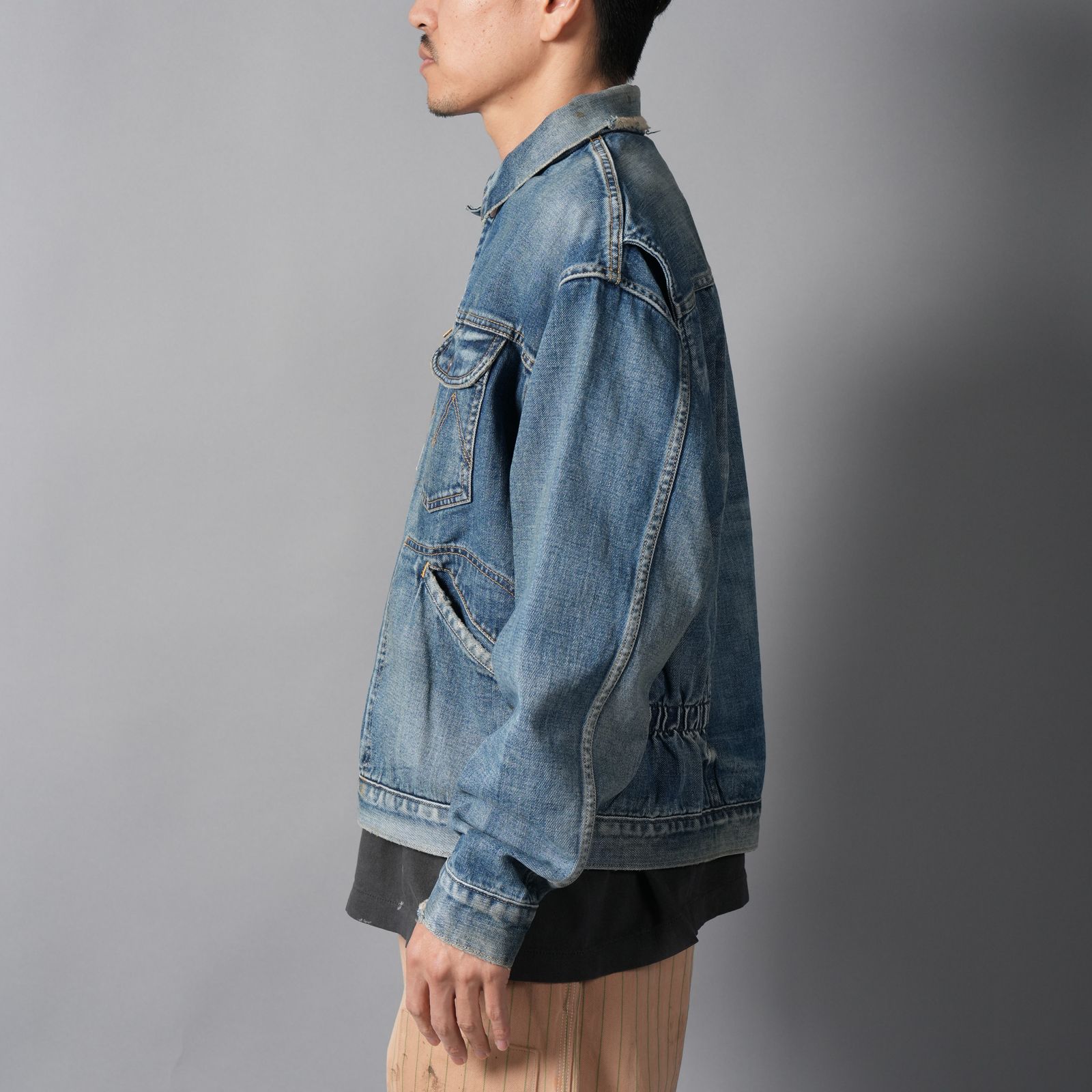 【残りわずか】SM-HR1-0000-080 / DENIM JACKET / M / BLUE / デニムジャケット (ブルー)