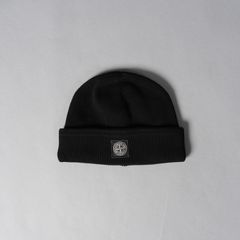 【再入荷】 N100102 / N100002 / RIBBED SOFT ORGANIC COTTON / ニットキャップ (ブラック)