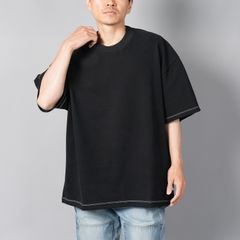 【ラスト1点】Oversized Organic T-shirt / オーバーサイズ オーガニック Tシャツ (ブラック)