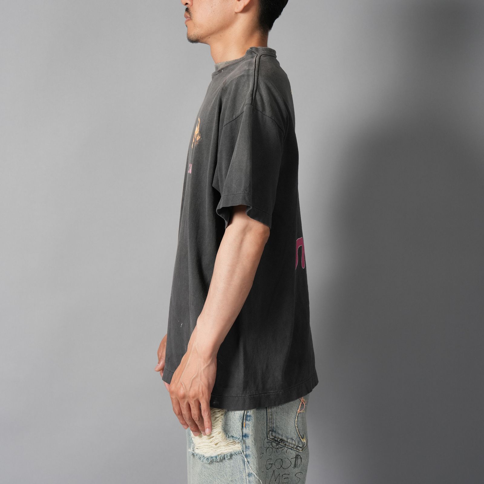 【残りわずか】SM-MK8-0000-007 / SS T-SHIRT / SKATE / BLACK /  Tシャツ  (ブラック)