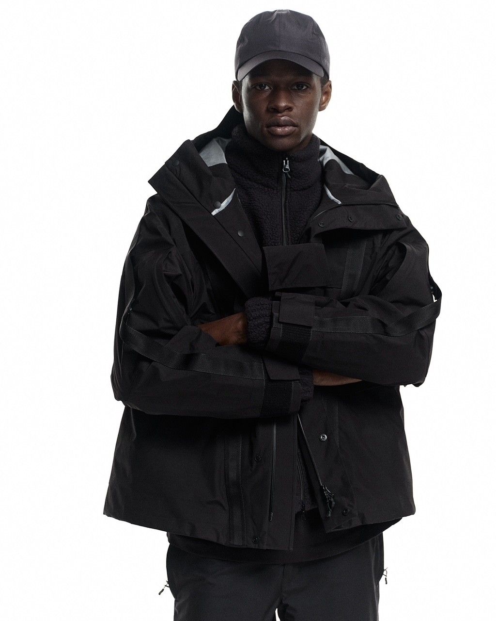 妲己額winter仕様 D-VEC x ALMOSTBLACK SHIRT JACKET / GORE-TEX INFINIUM 2L