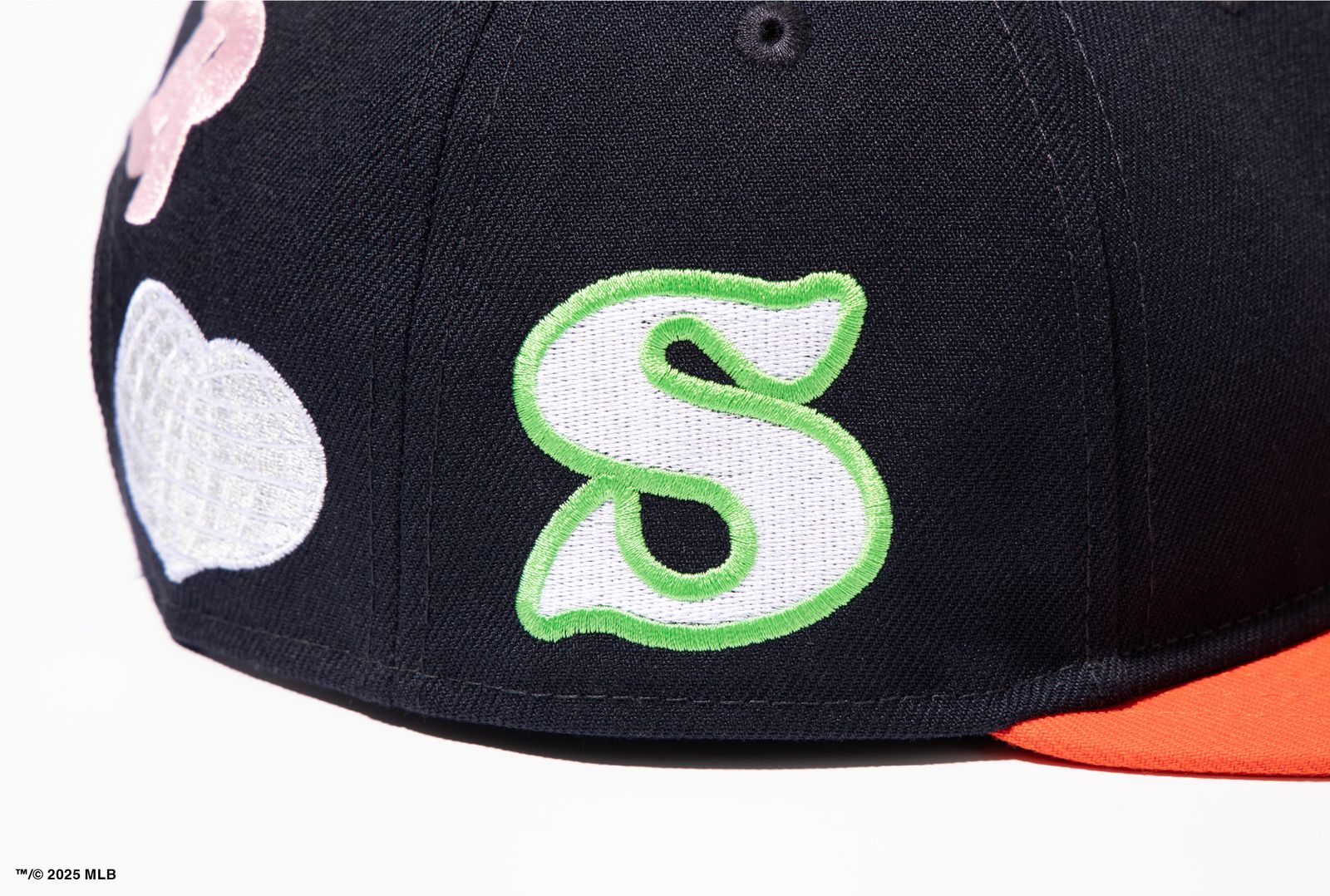 【残りわずか】【コラボ】SM-HR8-0000-C48 / NE_CAP / ASTROS / NAVY+ORANGE / スナップバック (ネイビー/オレンジ)