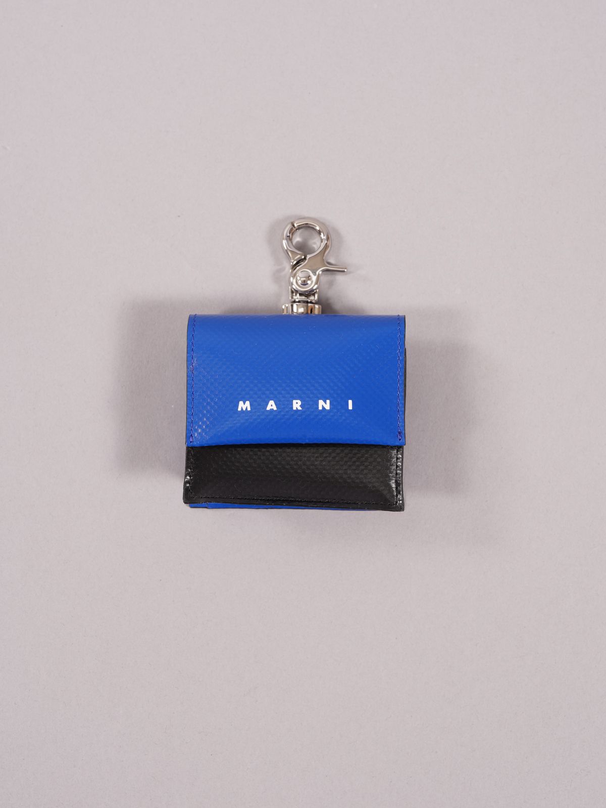 MARNI - 【ラスト1点】エアーポッズ ホルダー / ブルー・ブラック 
