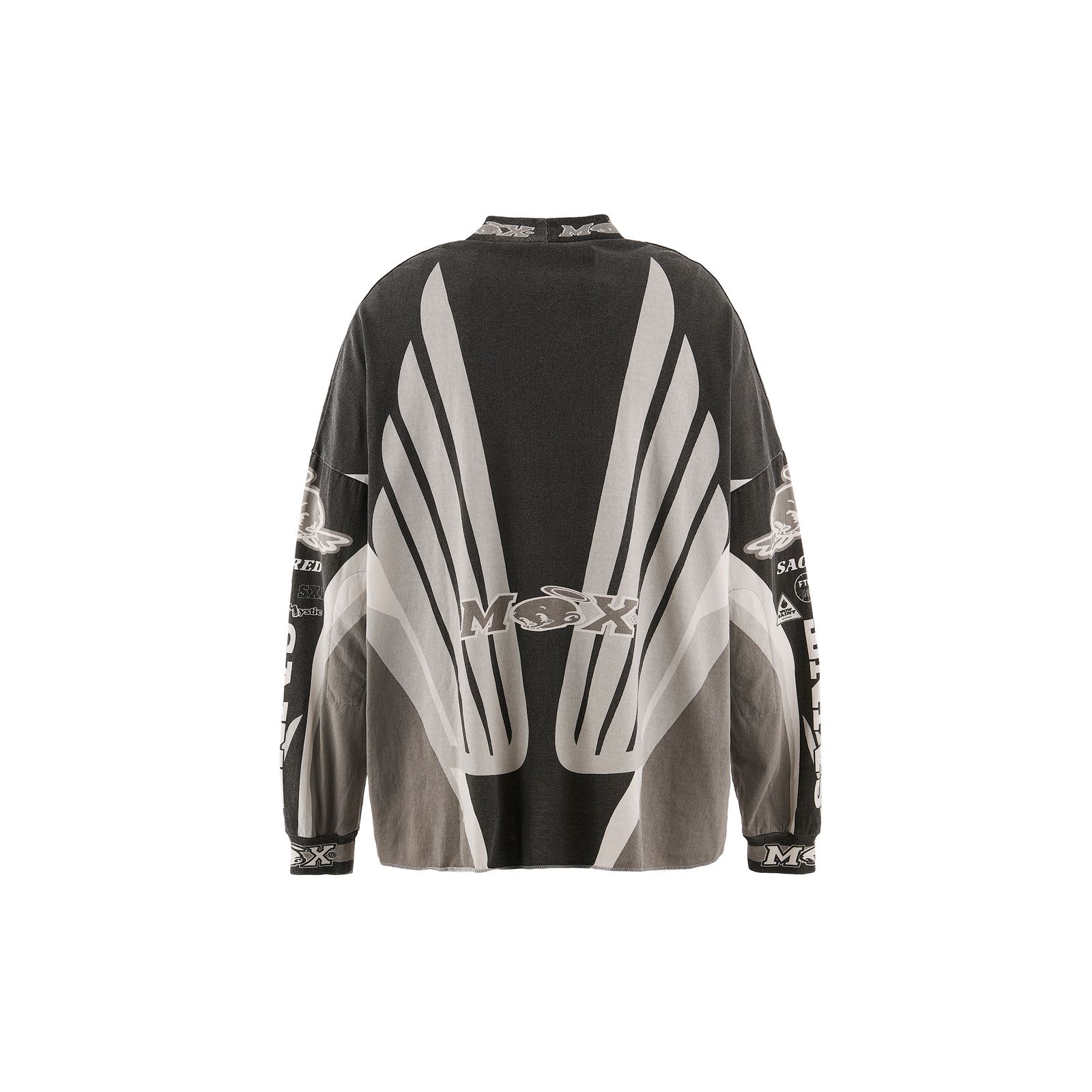 SM-MK8-0000-029 / LS T-SHIRT / SAINT MX / BLACK / ロンT・カットソー (ブラック)