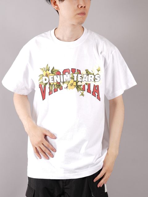 ラスト1点 / Denim Tears x Virginia T / デニムティアーズ ヴァージニア Tシャツ (ホワイト)
