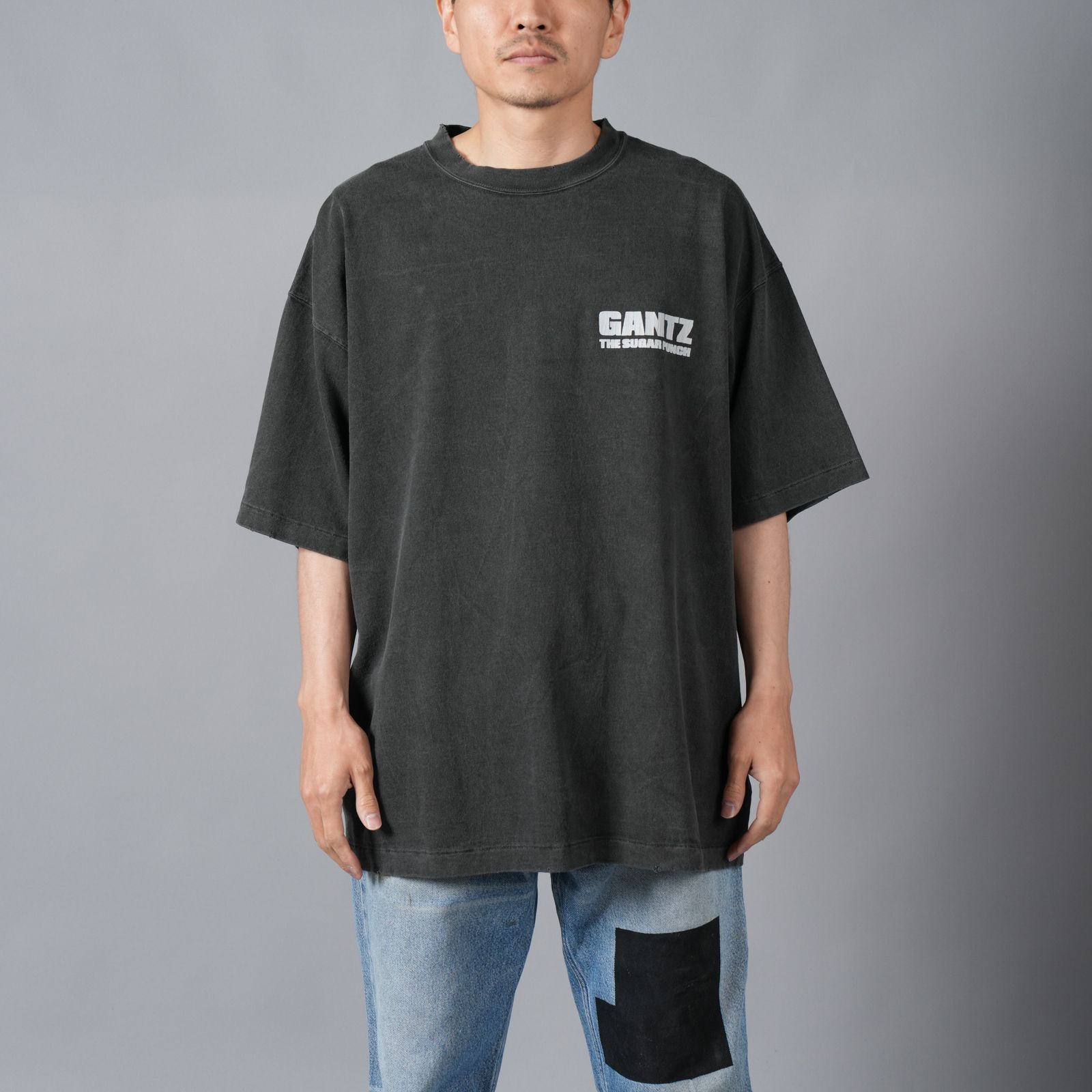 【ラスト1点】[GANTZ / ガンツ]  TGAM24SM004 / S/S TEE / Tシャツ (ブラック)