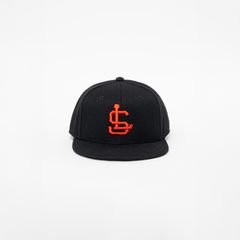 BASEBALL CAP "LS" / ベースボールキャップ (ブラック)