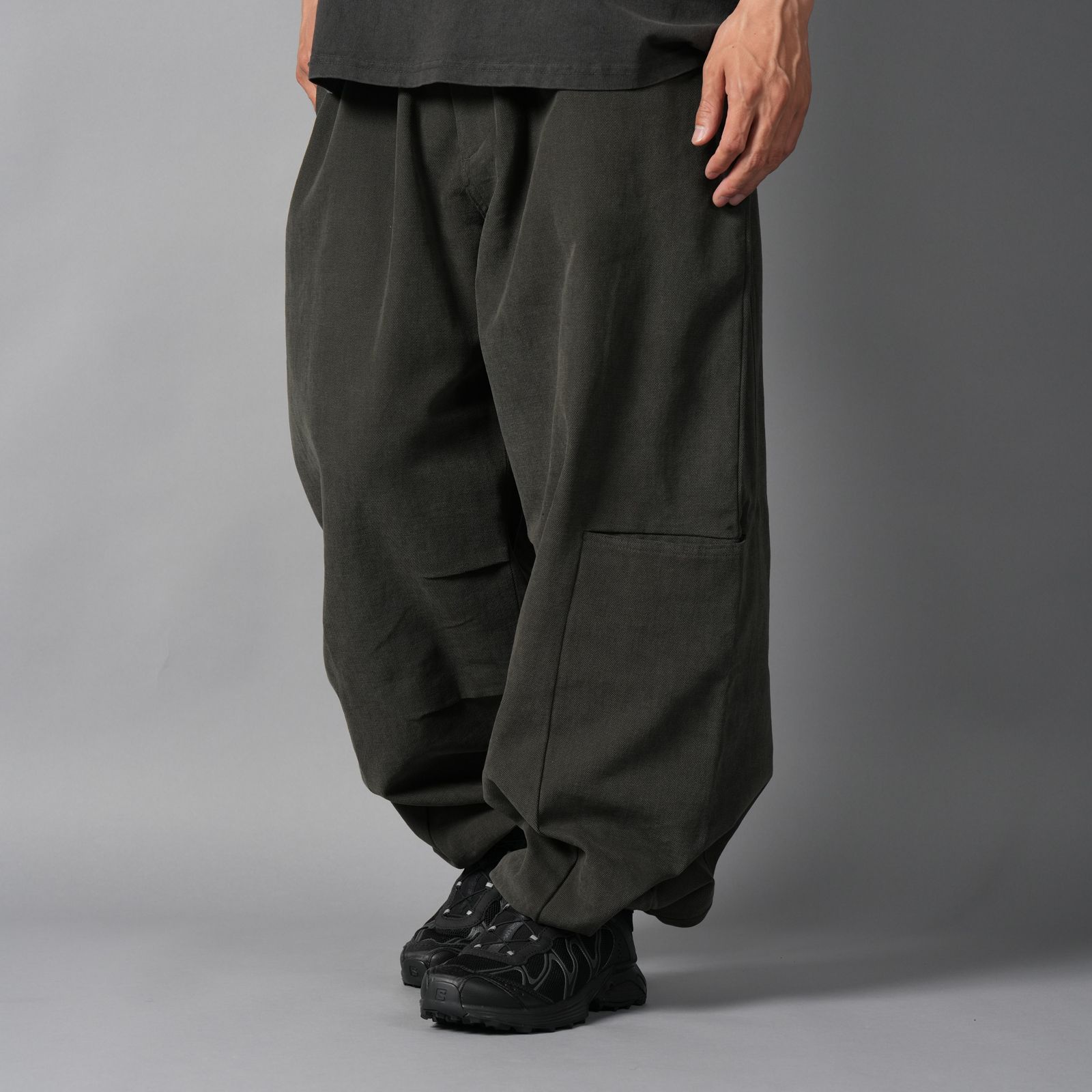 SAGYO PANT  / ワイドパンツ (タイム)