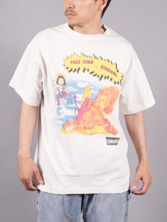 【ラスト1点】SM-A23-0000-004 / TIME IS ETRNL / Tシャツ  (ホワイト)