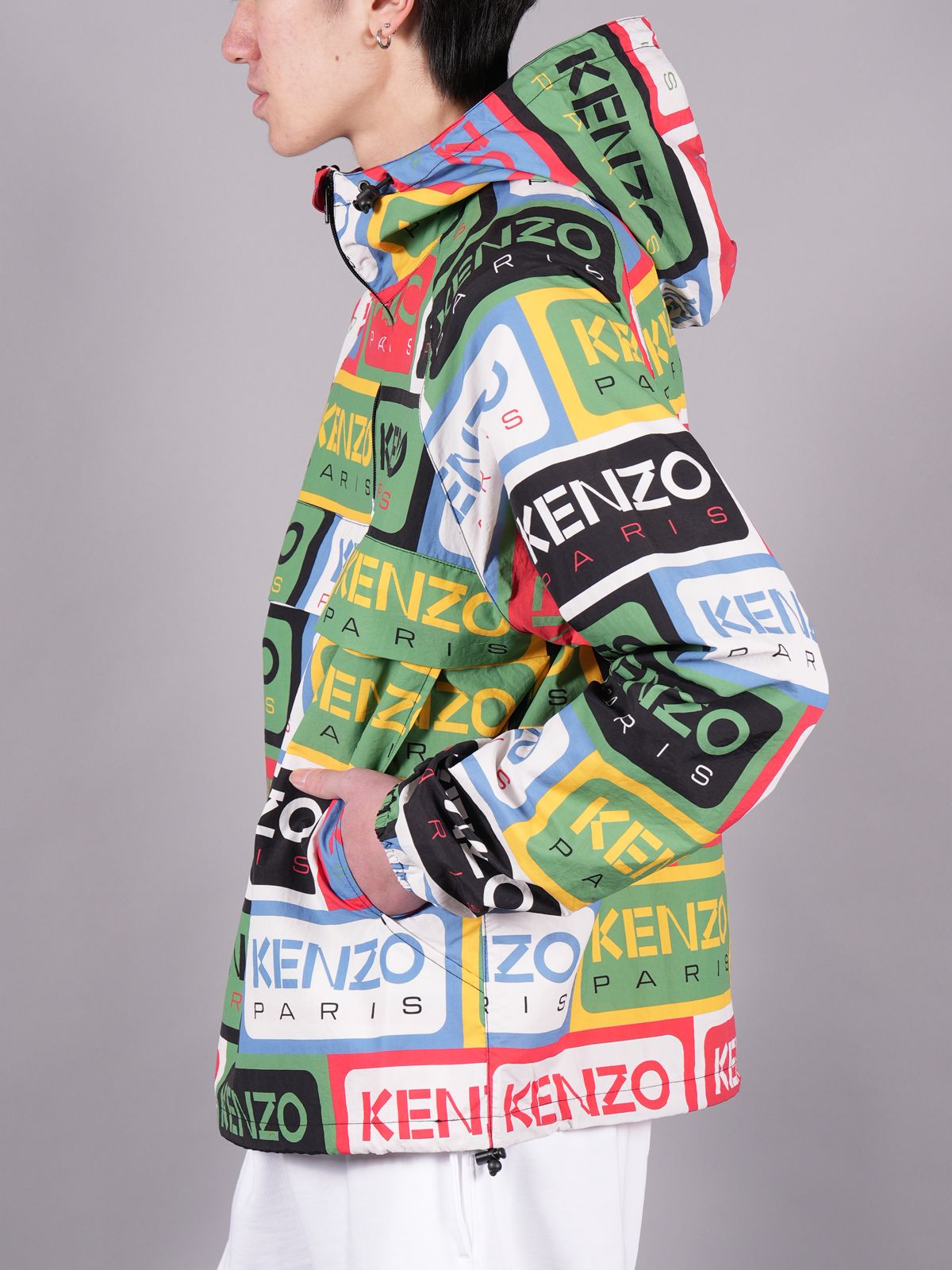 KENZO - Kenzo Label Packable Anorak / ケンゾー ラベル パッカブル