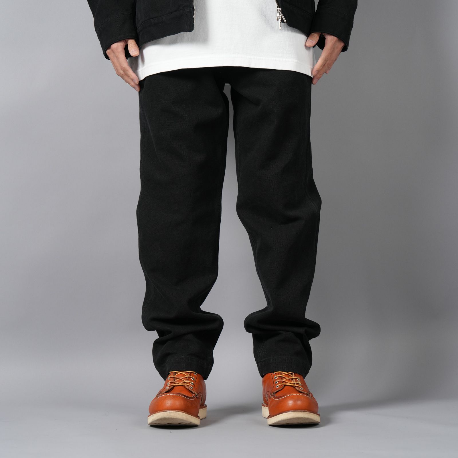 DUCK L-POCKET PANTS / パンツ (ブラック)