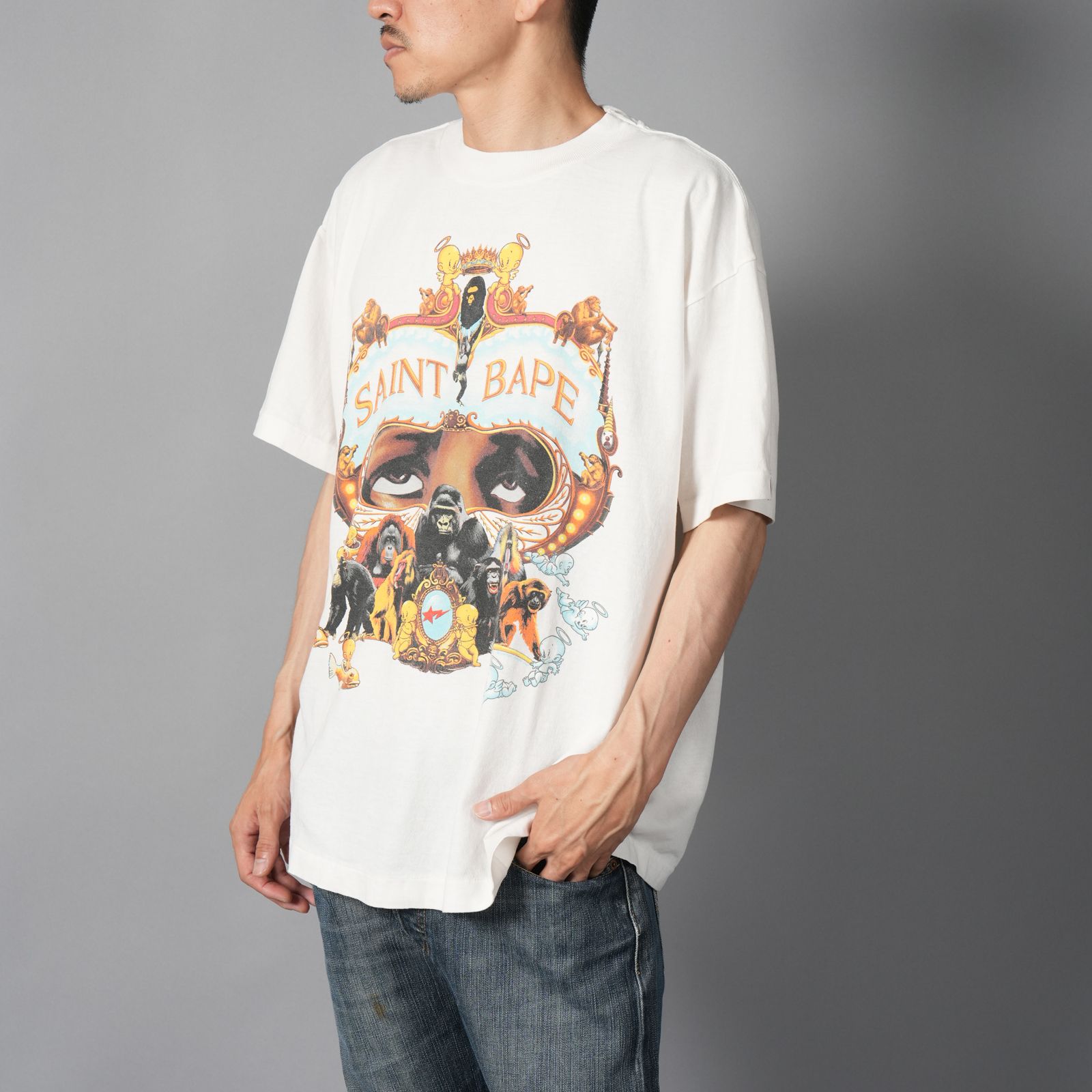 希少極美品！グッチ17SSミケーレ期アングリーキャット刺繍TシャツカットソーXL 刺繍Tシャツ|キャラ・オ・クルス | レリアン公式オンラインストア