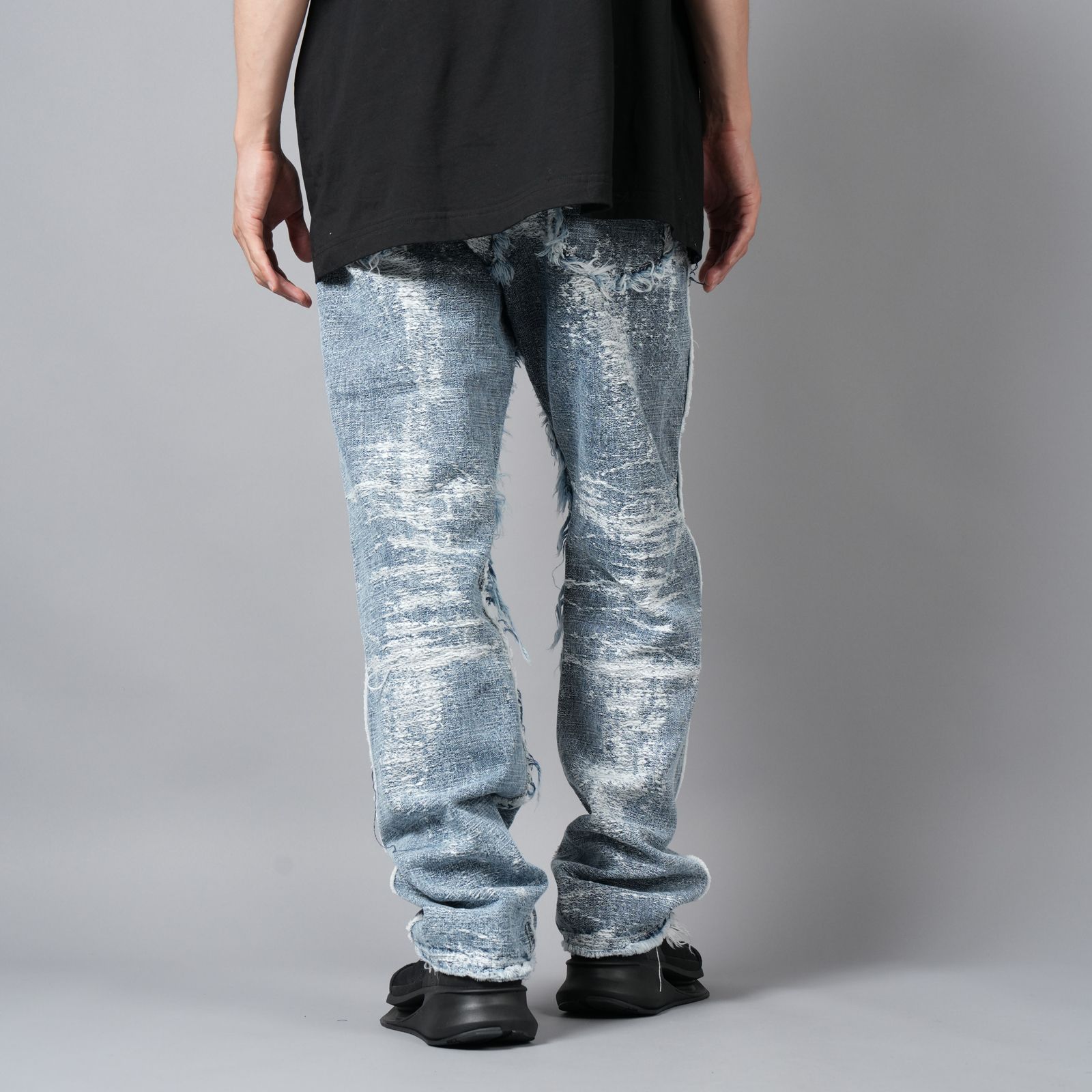 【ラスト1点】STRAIGHT DENIM PANTS / ストレート デニムパンツ (インディゴケミカル)